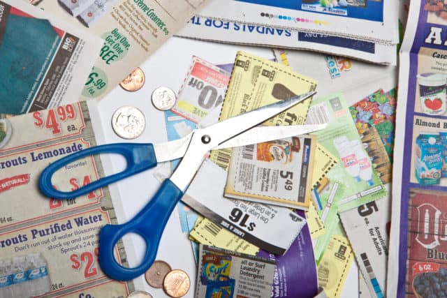 Image of coupons for frugal and budget blog guide