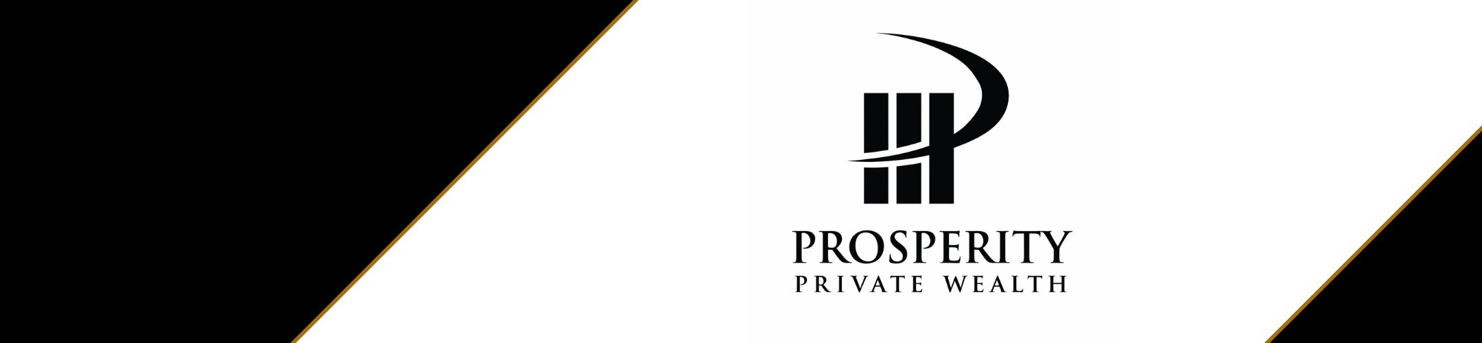 Black and white logo with the text 