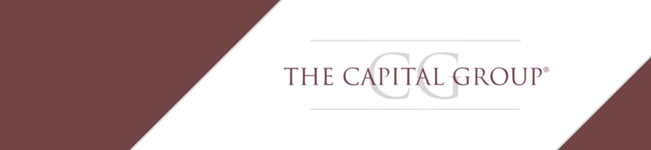 Logo for The Capital Group with overlapping 