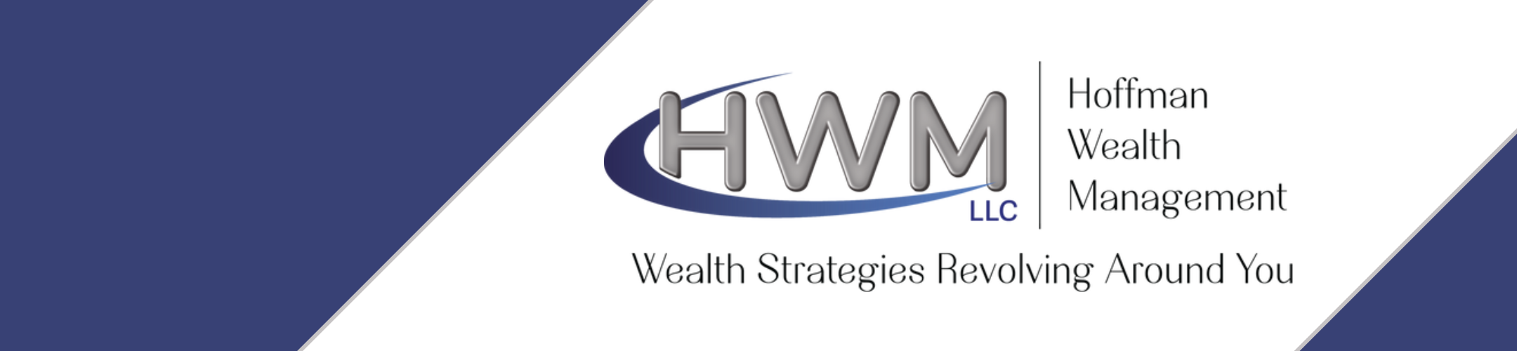 Logo for Hoffman Wealth Management LLC with the tagline 